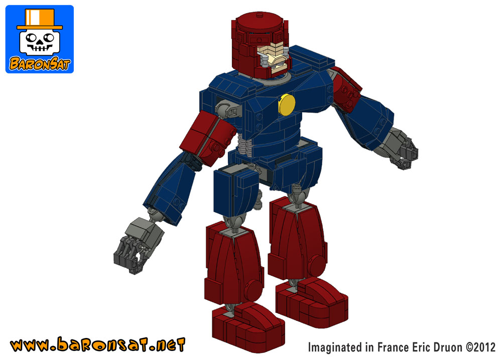 Lego Sentinel Mark 1 building instructions Custom Moc