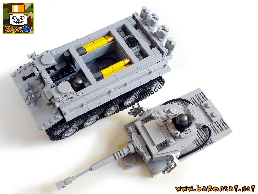 lego tiger tank interior moc