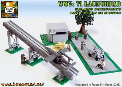 Lego-WW2-German-V1-Launchpad-custom-MOC-building-instructions Lego-moc-WW2-V1-Launchpad-custom-building-instructions