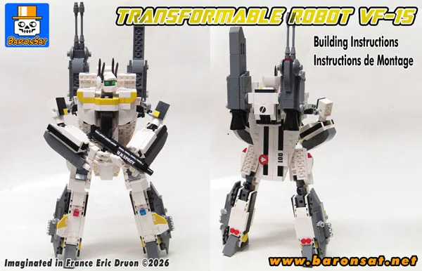 Valkyrie VF-1S Lego moc instructions