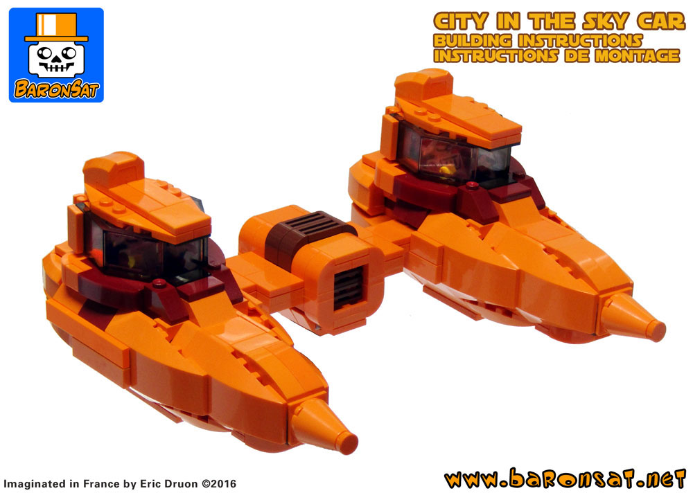 lego bespin cloud car custom model