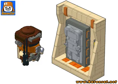 Jabba's Prize Solo Carbonite moc lego instructions
