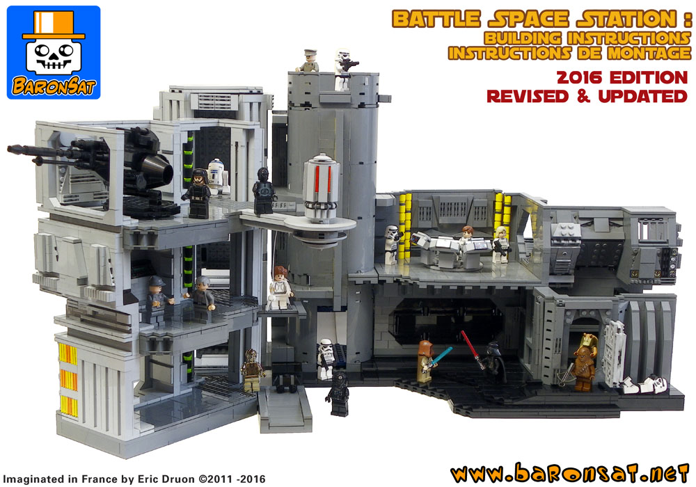 lego death star kenner building instructions custom 2 models