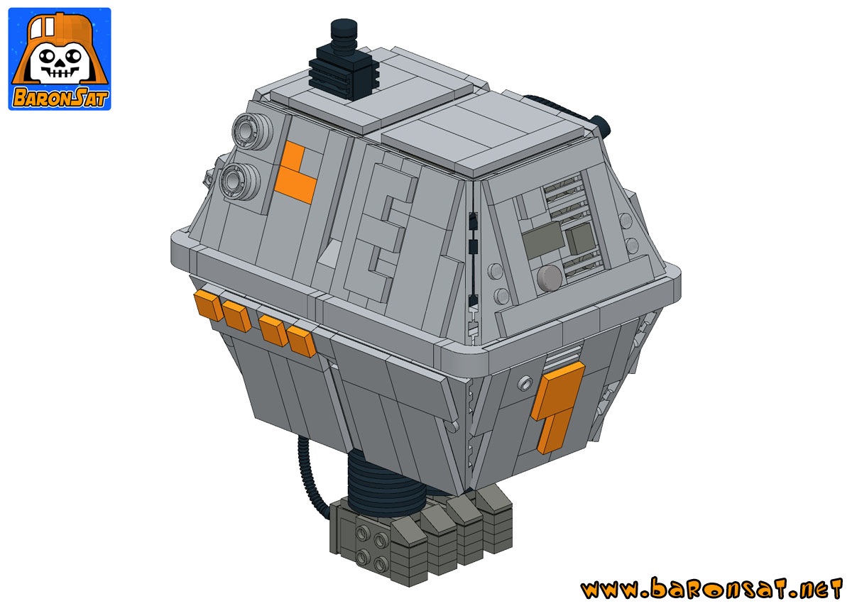 Lego moc gonk droid building instructions