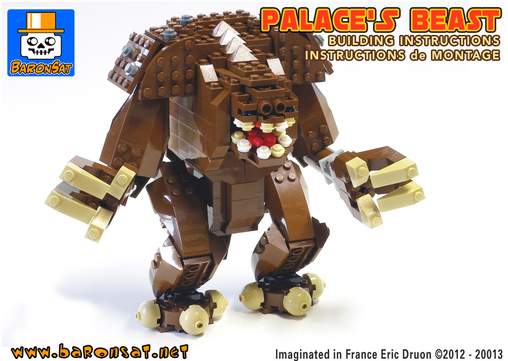 Lego moc Rancor Building Instructions