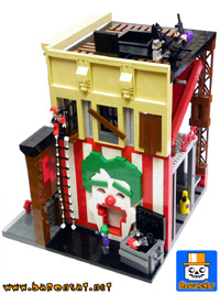 lego moc batman joker lair side