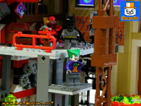 lego moc batman joker lair slime elevator