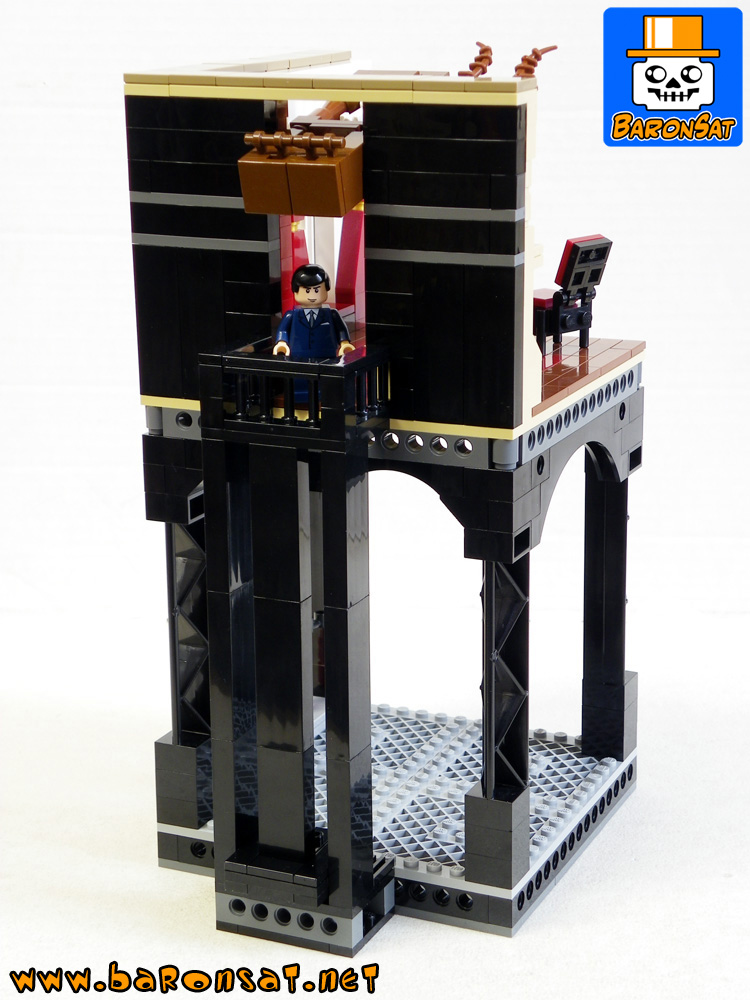 Lego moc Wayne Library Back