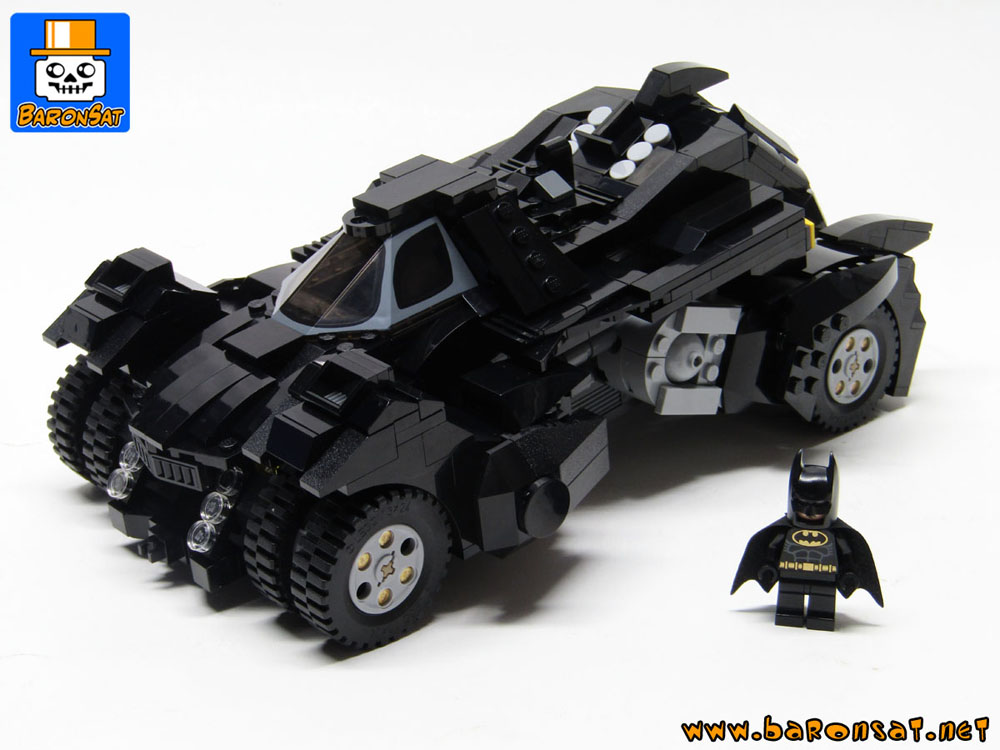 dc Lego Batmobile batman super heroes custom models bricks