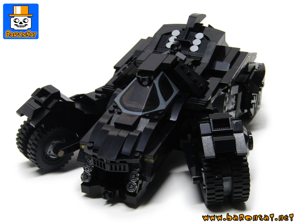 Lego Bricks Batmobile Rocksteady Front