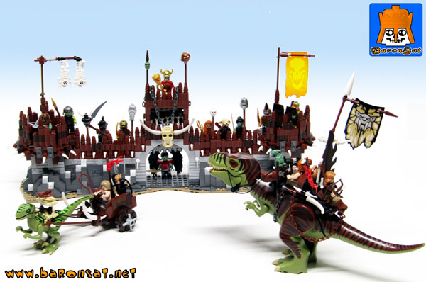 Lego moc Heroic Fantasy Conan playset custom models bricks