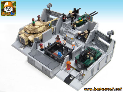 GI JOE COMMAND CENTER  BACK RIGHT