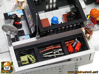 GI JOE COMMAND CENTER  STORAGE