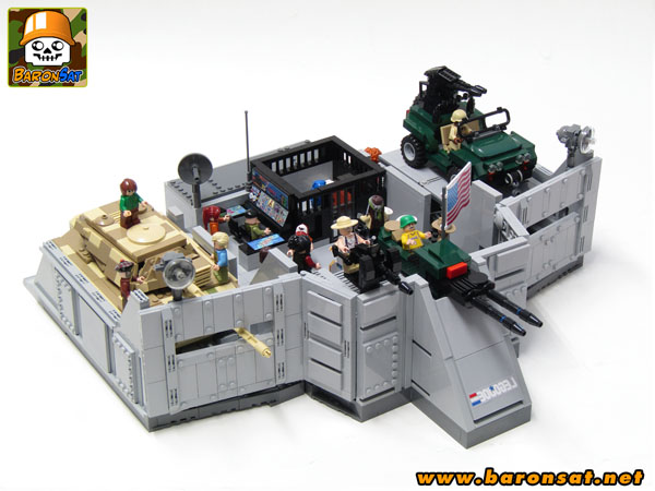 gi joe hq custom moc models made of lego bricks