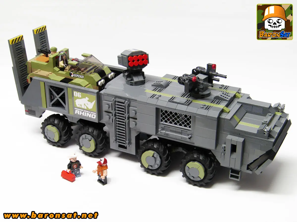 lego moc GI Joe Rhino Truck