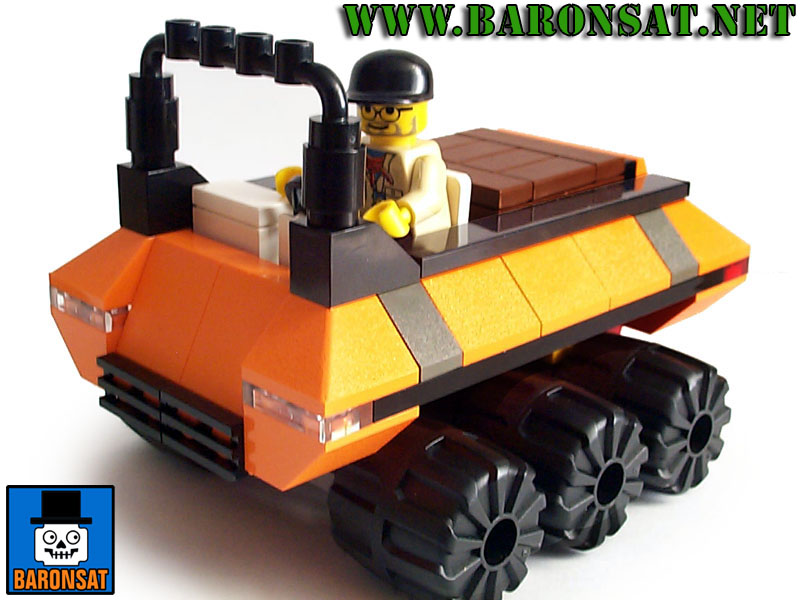 lego amphibian vehicle custom moc model