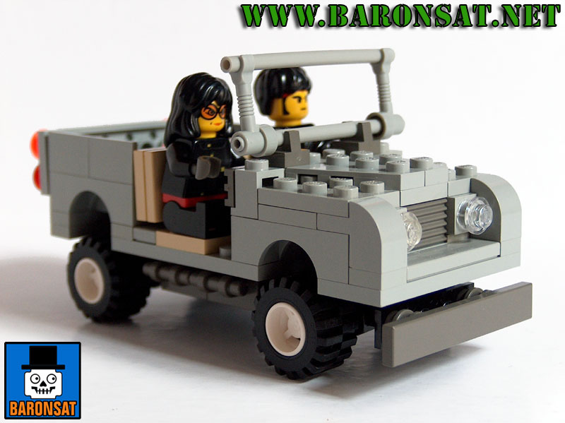 lego landrover custom moc model