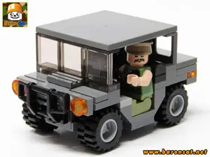 lego smart-hummer vehicle custom moc model