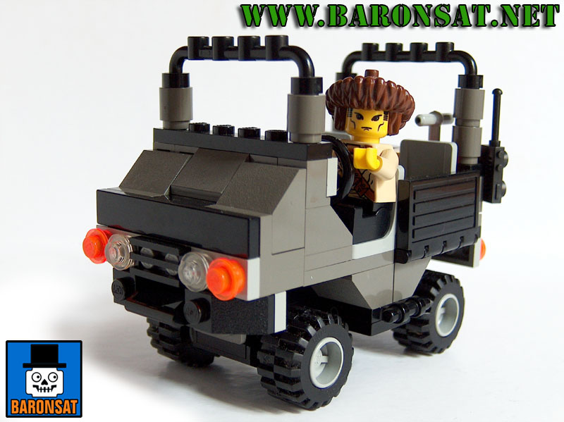 lego 4x4 light truck custom moc model