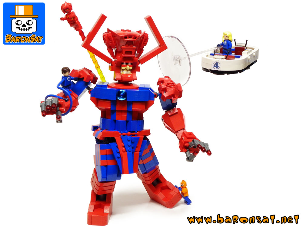 lego galactus custom model