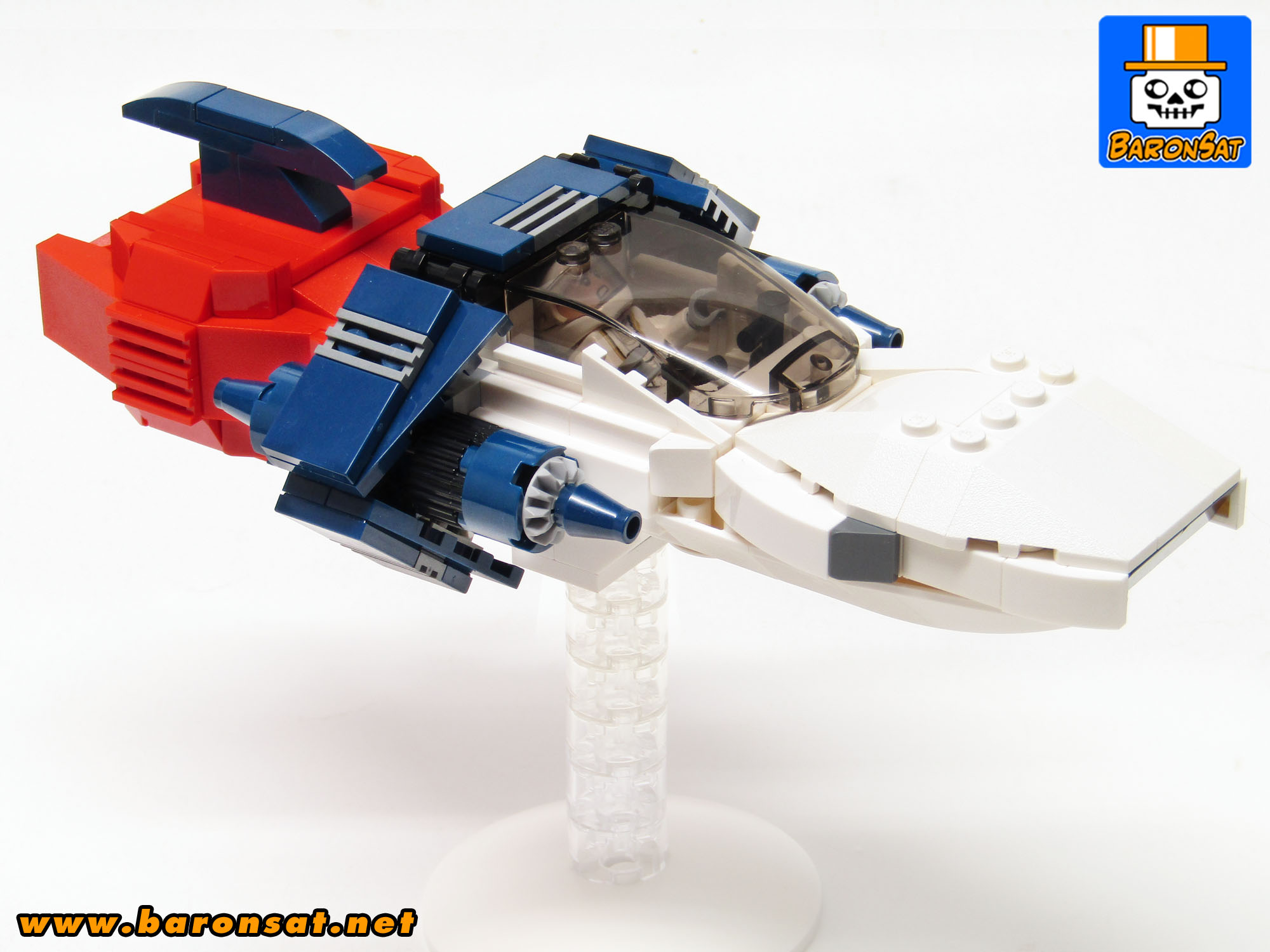 Harlock Z-Wing Front lego moc