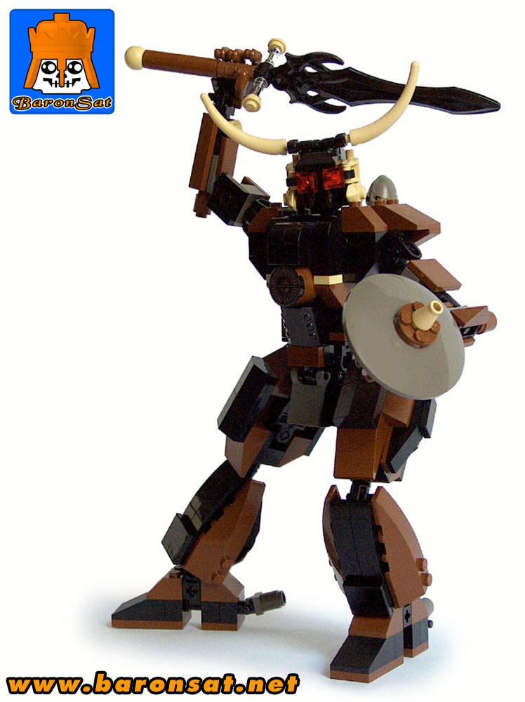 Lego moc Barbarian Robot