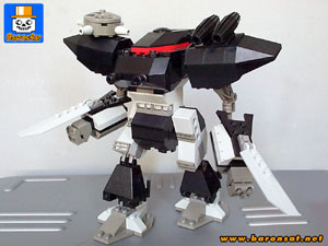 lego moc zoids z-knight front