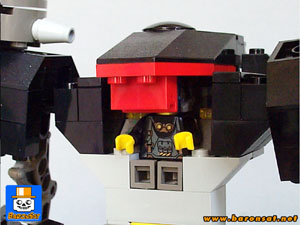 lego moc zoids z-knight pilot seat