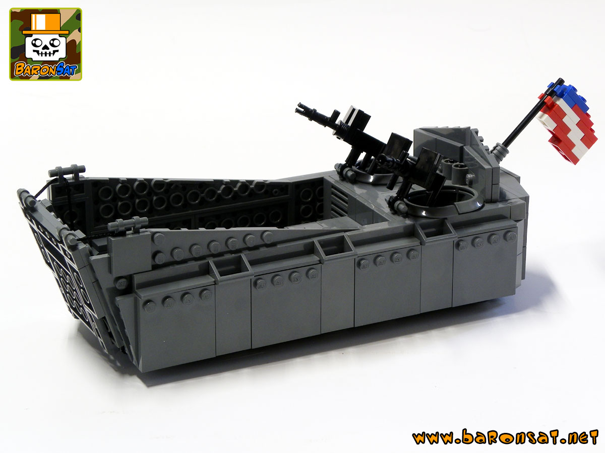 Lego moc US Higgins Boat Left Side