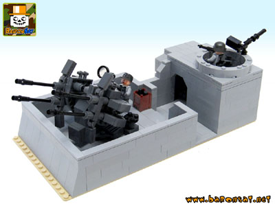 ww2 military custom moc models made of lego bricks