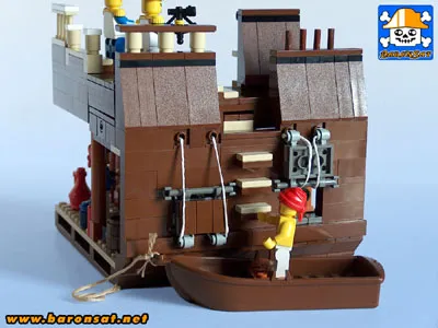 Lego moc Pirates Ship welcome aboard