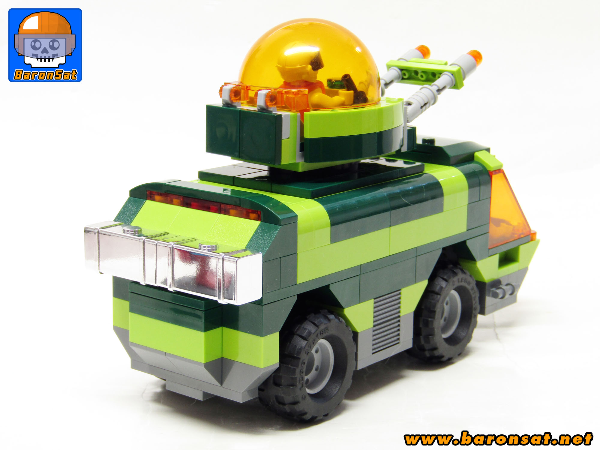 Crusader Lime DK Green lego moc