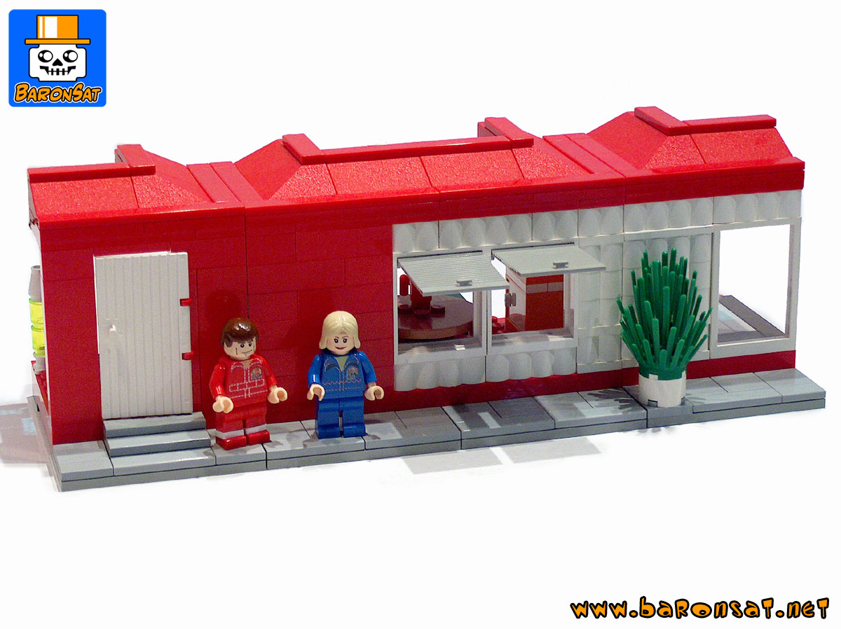 Lego moc Bionic Villa Fully Open