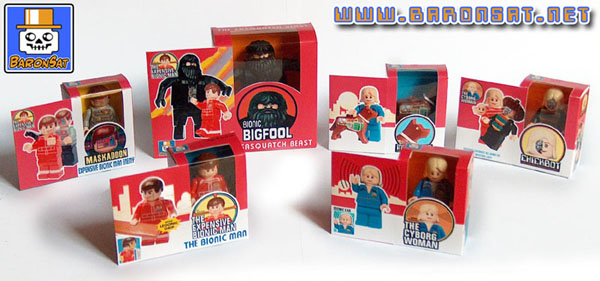 ego moc bionic minifigures boxed