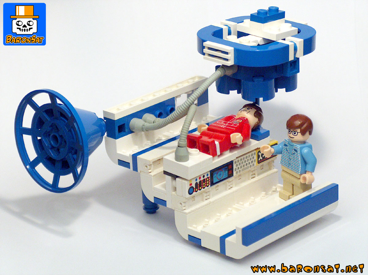 Lego moc Six Million Dollar Man Bionic Transport & Repair Station 