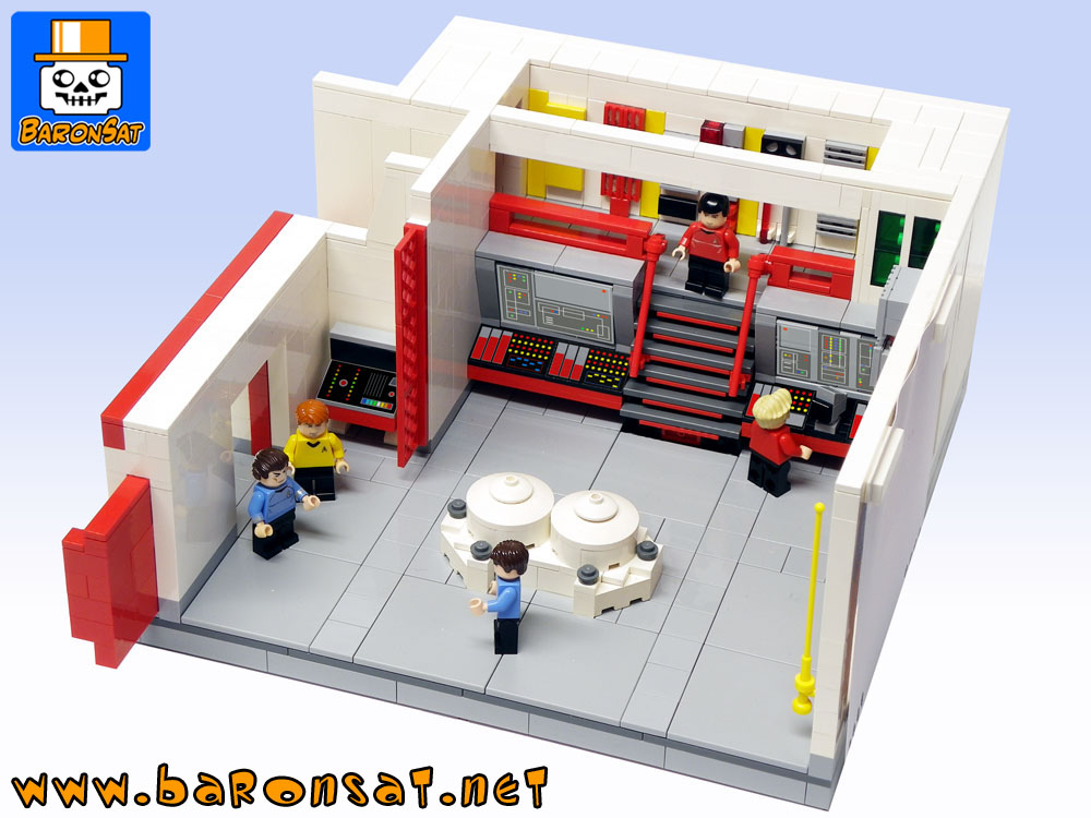 Lego moc Star Trek Engineering Room