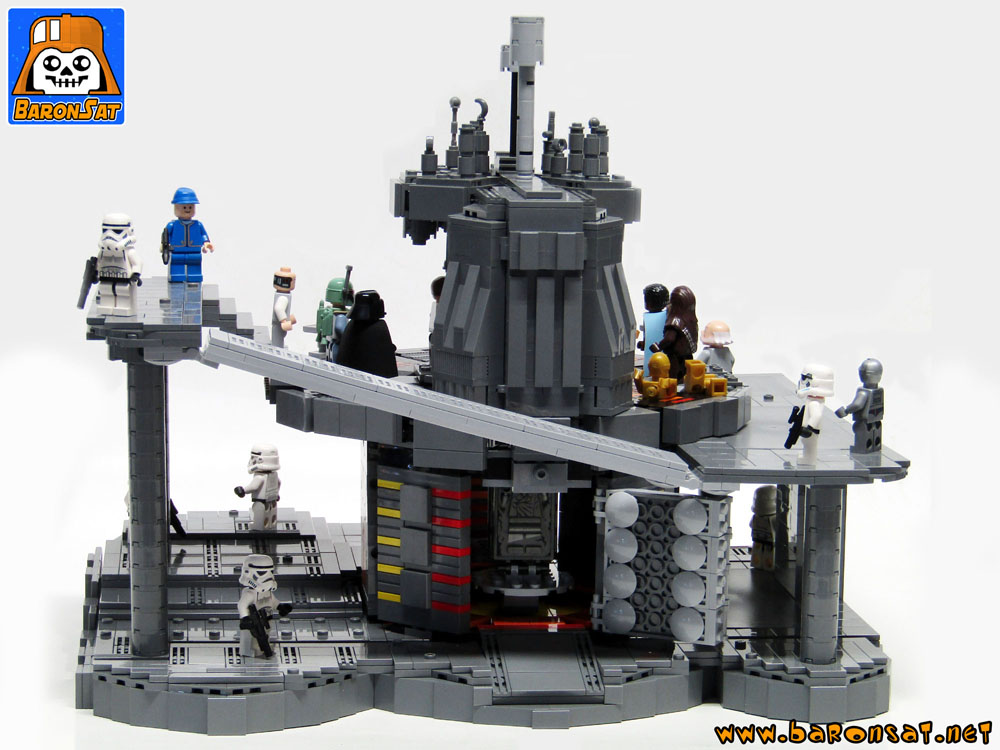 Lego moc Bespin Cloud City Carbon Freeze Chamber Ramp