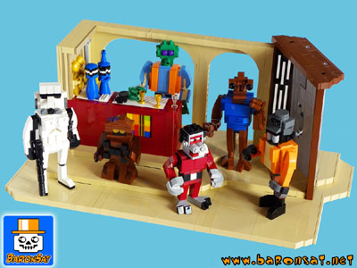 Lego Cantina Kenner MOC custom Model