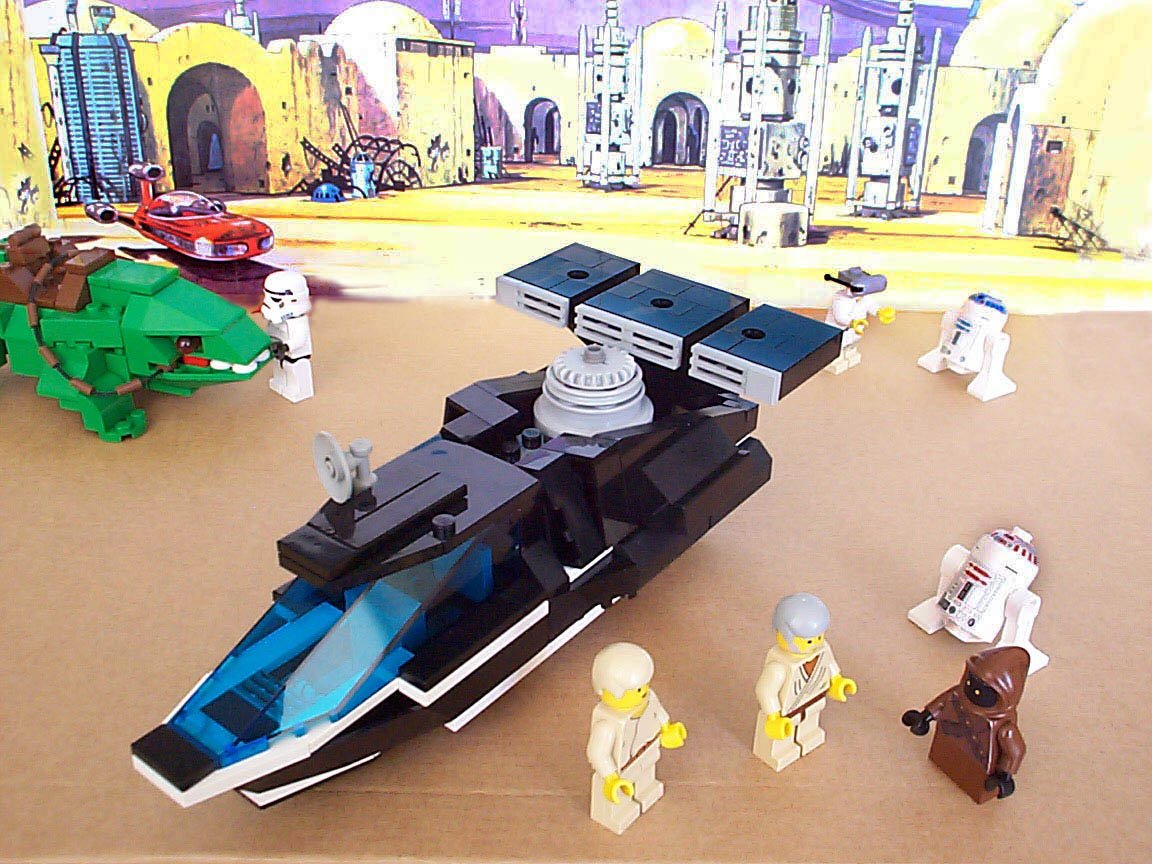 Lego moc Landpseeder Mos Eisley