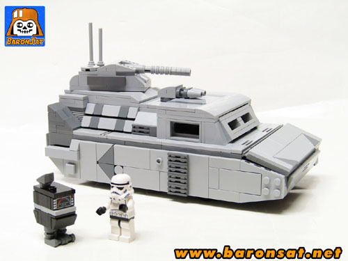 Imperial Repulsortank 1-M Lego mocmodel