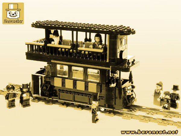 Lego moc steampunk & Victorain custom models made of bricks