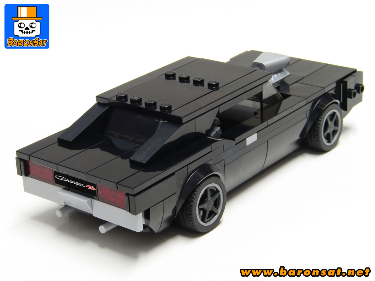 Lego Dodge Charger 1970 Back