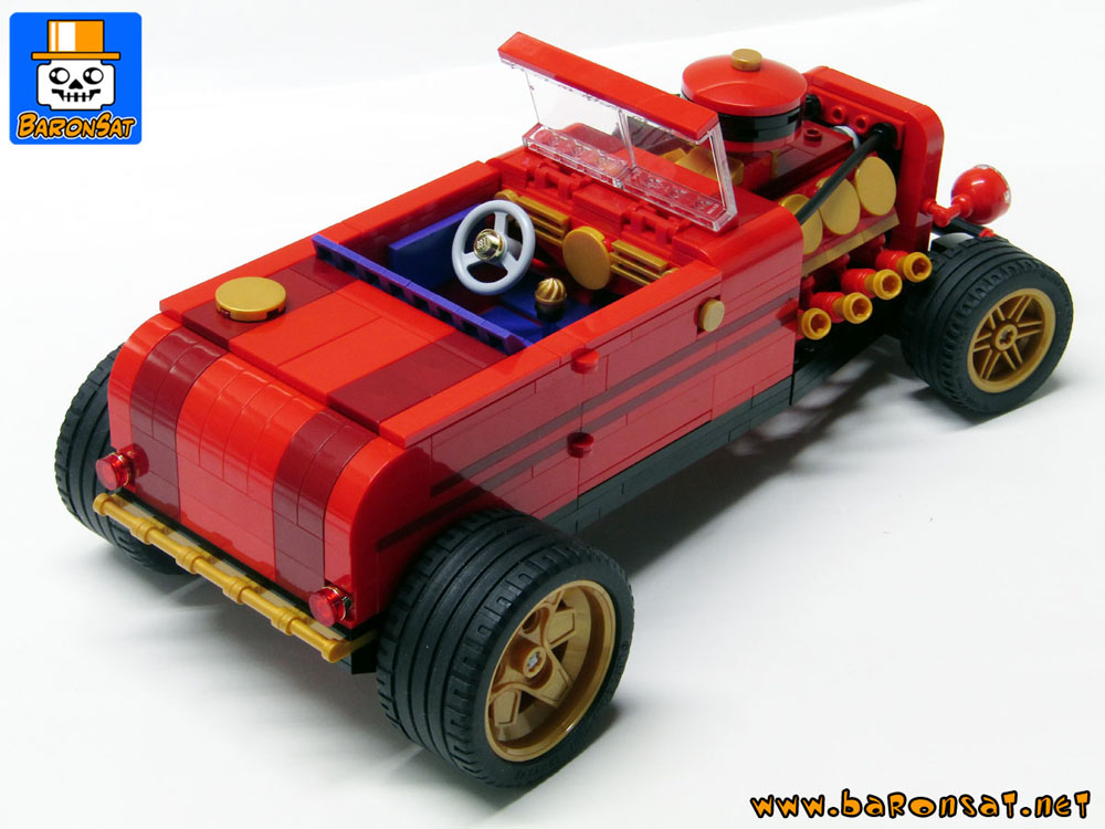 lego moc hot rod ford 1932 back