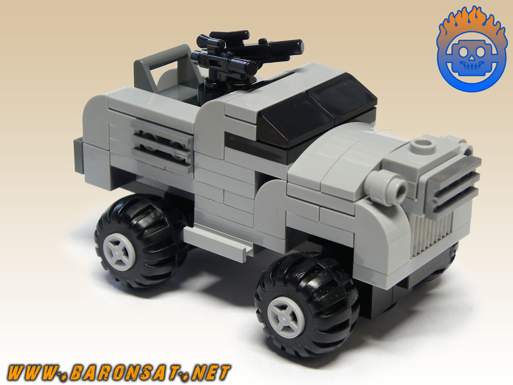 Lego moc micro BIGFOOT DODGE FARGO mad max custom model