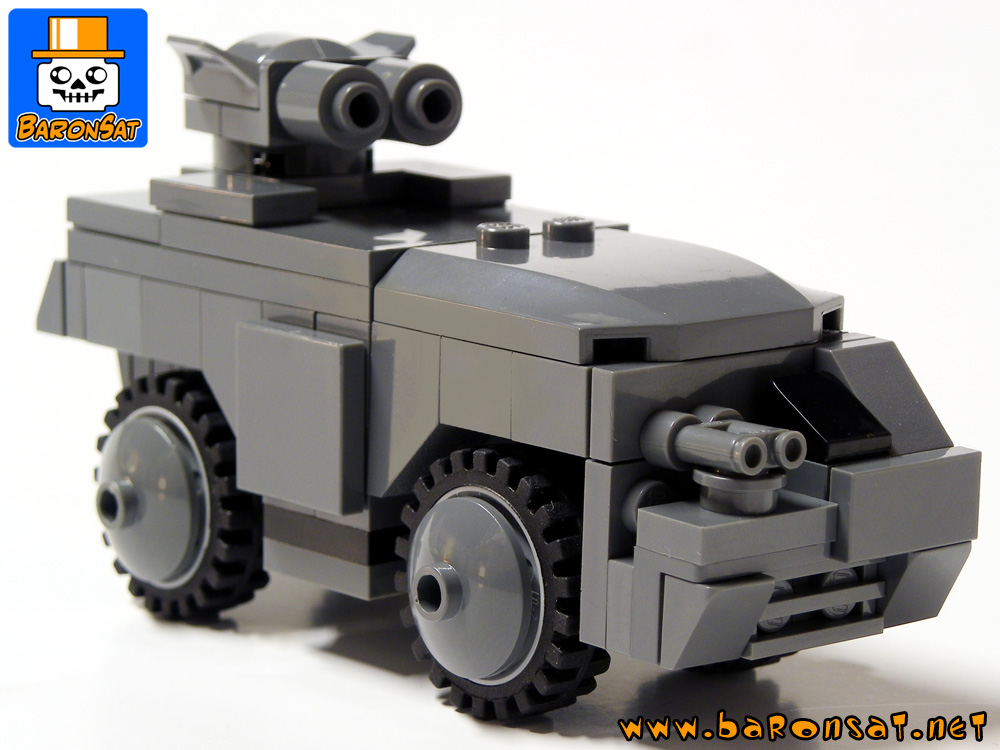 micro aliens apc custom moc models made of lego bricks