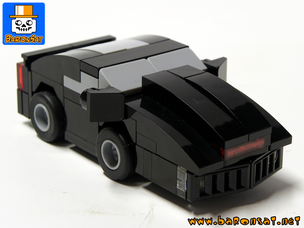 micro k-2000 Pontiac Firebird Trans Am 1982 custom moc models made of lego bricks